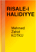 Risale-i Halidiyye kapak resmi